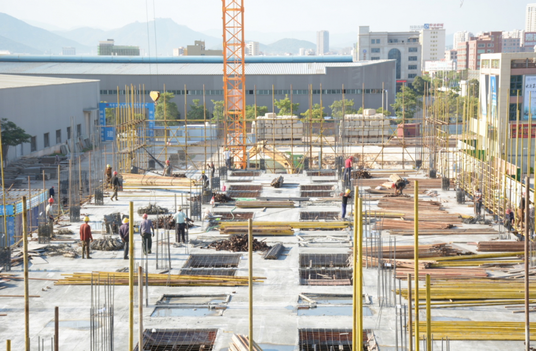 石材機械輔料展貿(mào)城項目建設(shè)最新進度，有望12月12日盛裝綻放