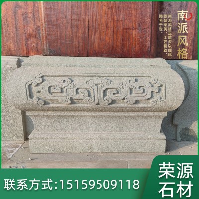 惠安石雕廠家批發(fā)石柱墩 青石柱礎(chǔ) 石雕柱腳石