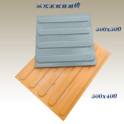 山東300*300全瓷盲道磚保質(zhì)保量推進工程建設5